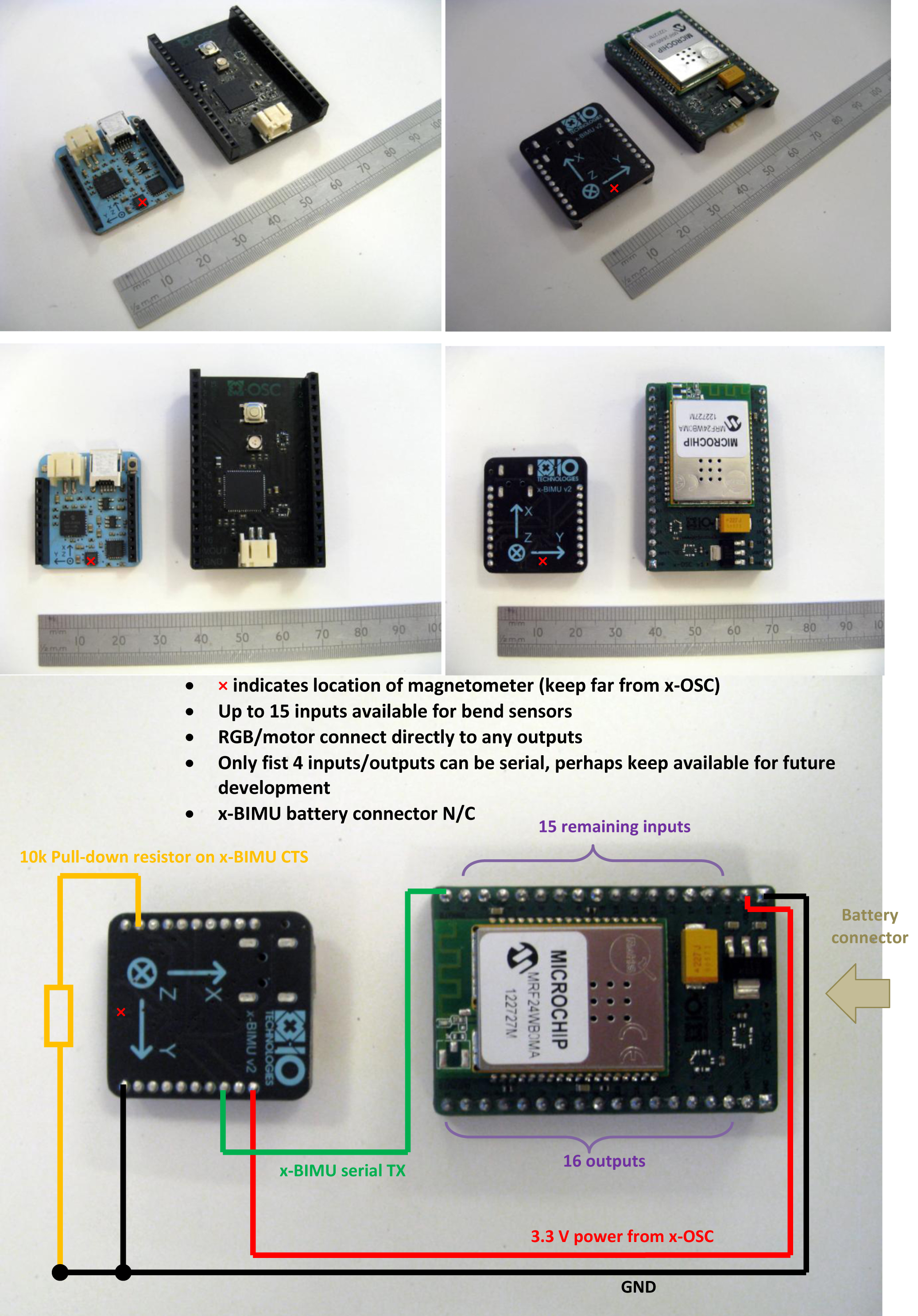 x-OSC Gloves Wiring